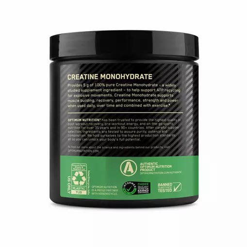 Optimum Nutrition Micronized Creatine Powder Blueberry Lemonade 0.79 lb (60 Servings) South Africa | BKMJTE-741