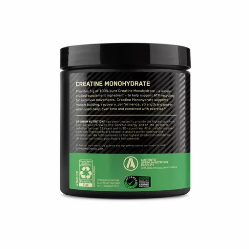 Optimum Nutrition Micronized Creatine Powder Unflavored 0.66 lb (60 Servings) South Africa | GRPCKZ-645
