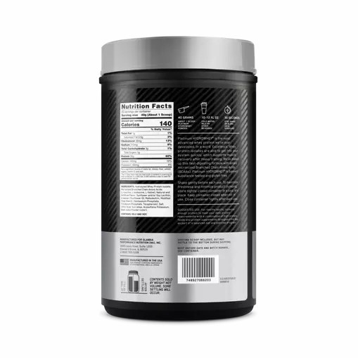 Optimum Nutrition PLATINUM HYDROWHEY™ Supercharged Strawberry 1.76 lb (20 Servings) South Africa | KIOQJH-073