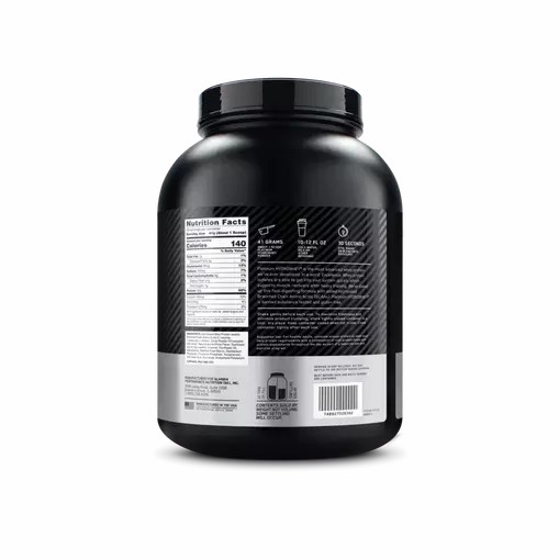 Optimum Nutrition PLATINUM HYDROWHEY™ Turbo Chocolate 3.61 lb (40 Servings) South Africa | TQDRWF-067