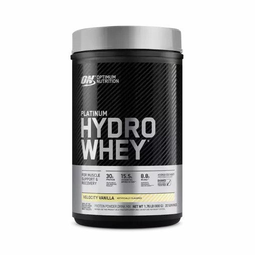 Optimum Nutrition PLATINUM HYDROWHEY™ Velocity Vanilla 1.76 lb (20 Servings) South Africa | KQOFHL-946