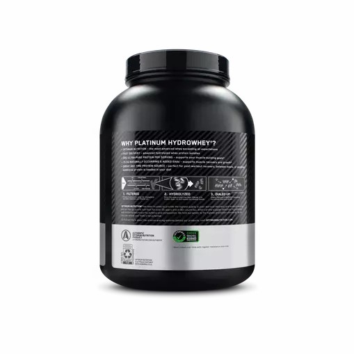 Optimum Nutrition PLATINUM HYDROWHEY™ Velocity Vanilla 3.52 lb (40 Servings) South Africa | BHFDAJ-241