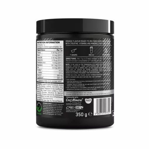Optimum Nutrition Platinum Creatine Plus Orange 350 grams (50 Servings) South Africa | QIXCAS-821