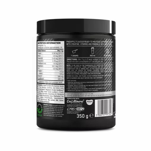 Optimum Nutrition Platinum Creatine Plus Pineapple 350 grams (50 Servings) South Africa | UOFBPN-103