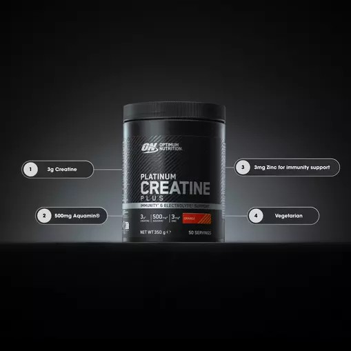 Optimum Nutrition Platinum Creatine Plus Pineapple 350 grams (50 Servings) South Africa | UOFBPN-103