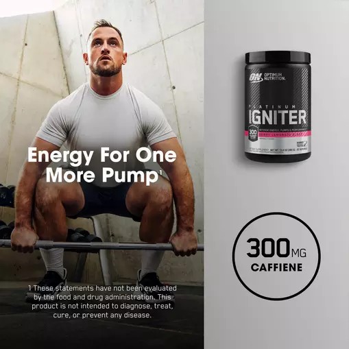 Optimum Nutrition Platinum Igniter Berry Lemonade Blast 0.84 lb (20 Servings) South Africa | NHVBWQ-832