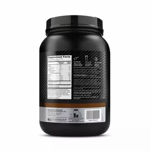 Optimum Nutrition Platinum Rebuild Dark Chocolate 1.67 lb (20 Servings) South Africa | UOYIWZ-516