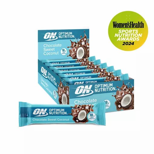 Optimum Nutrition Protein Bar Chocolate Sweet Coconut 720 grams (12 Bars) South Africa | SJQKYE-193