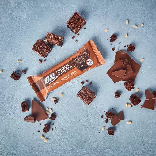 Optimum Nutrition Protein Bar Chocolate Brownie Crunch 650 grams (10 Bars) South Africa | GKRSUF-658