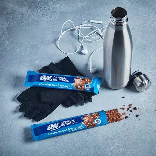Optimum Nutrition Protein Bar Chocolate Sea Salt Crunch 55 grams (1 bars) South Africa | CONDQJ-732