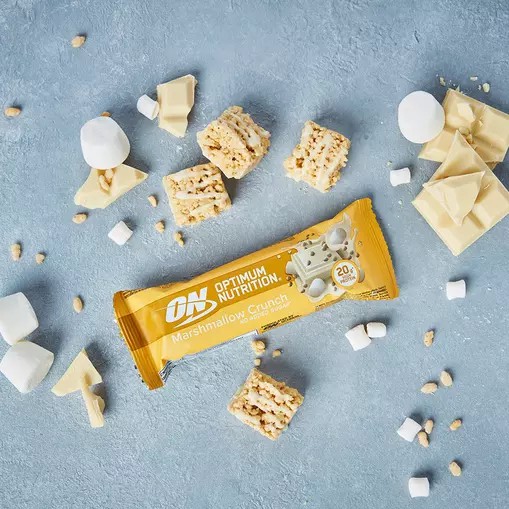Optimum Nutrition Protein Bar Marshmallow Crunch 650 grams (10 Bars) South Africa | NBZPFU-512