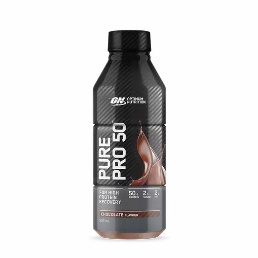 Optimum Nutrition Pure Pro 50 Chocolate 508ml (12 bottles) South Africa | YGMOLE-460
