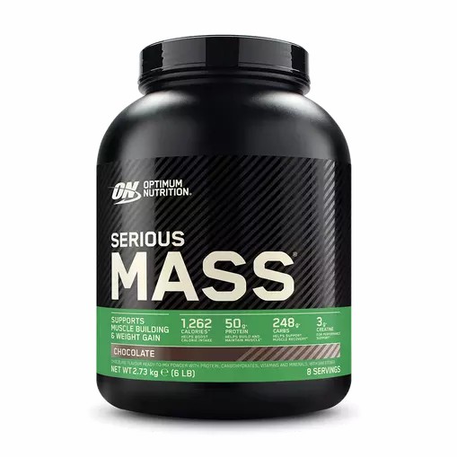 Optimum Nutrition Serious Mass Gainer Chocolate 2.73 kg (8 Servings) South Africa | YEFQTS-817